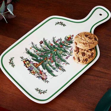 Christmas Tree 13.5 Inch Serving Board